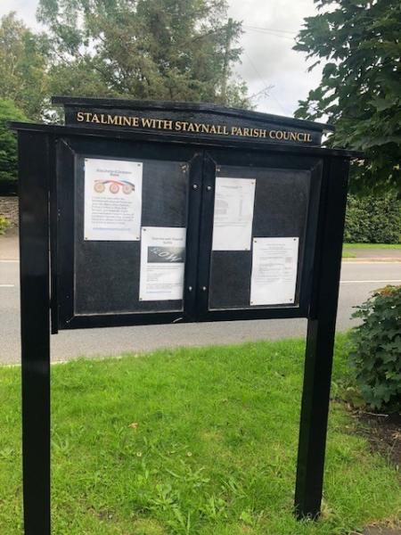 New Noticeboards installed within the Parish Gallery Main Photo